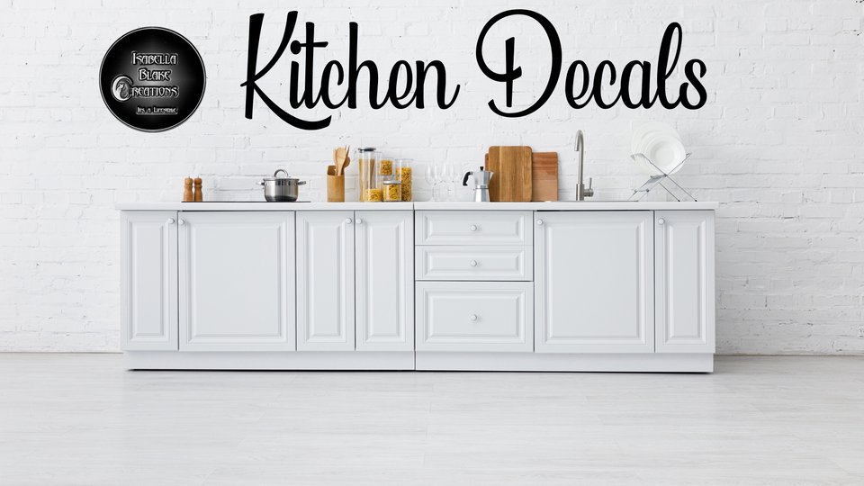 Kitchen Vinyl Stickers