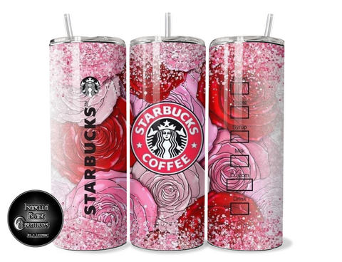 Floral Starbucks