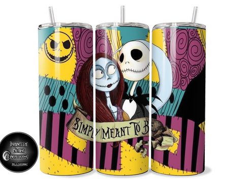 Nightmare Before Christmas Tumbler 23