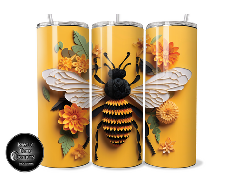 Bee tumbler 4