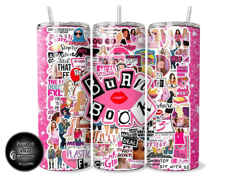 Burn Book tumbler 2