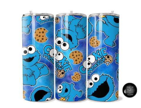 Cookie Monster Tumbler