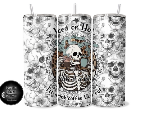 Iced or hot coffee