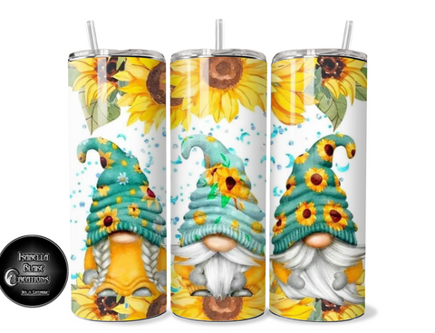 Sunshine Gnomie tumbler