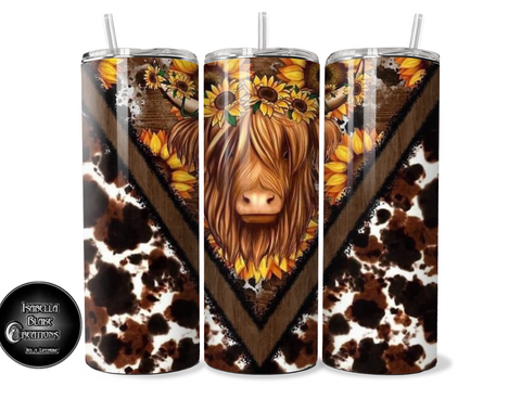 Fluffy Cow Tumbler