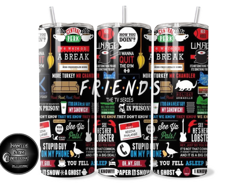 Friends 3 Tumbler