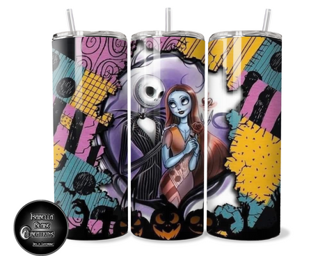 Nightmare Before Christmas Tumbler 4
