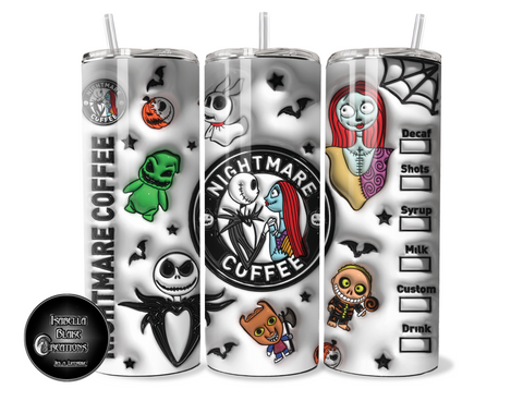 Nightmare Before Christmas Tumbler 12