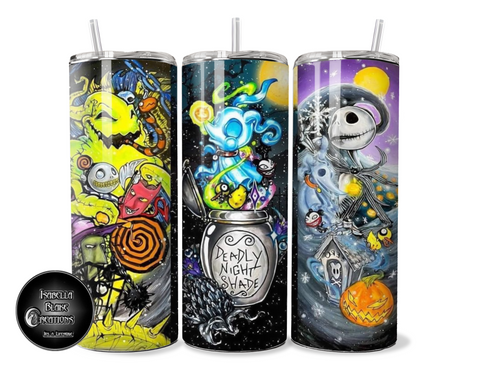 Nightmare Before Christmas Tumbler 16