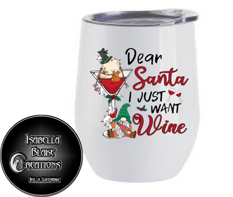 Christmas Wine Tumbler 16