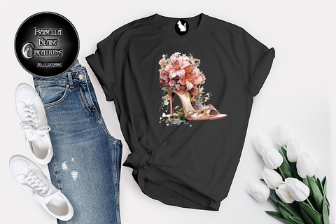 Floral heel 1