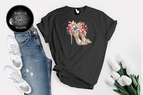 Floral heel 3