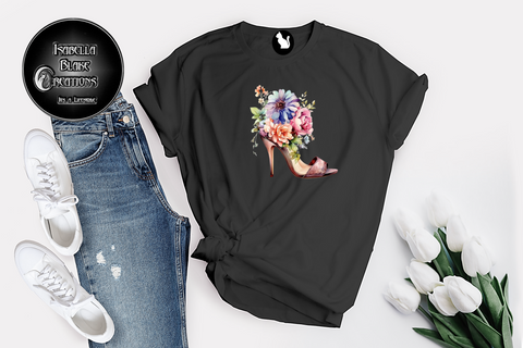 Floral heel 5