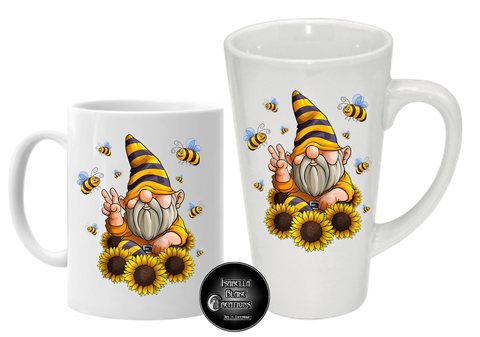 Bee Peace Gnome (Round R65 / Cone R95)