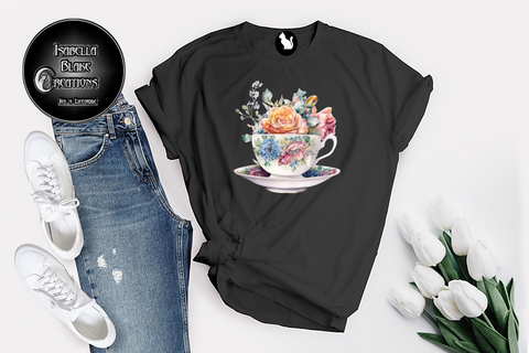 Floral teacup  1