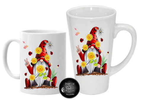 Red Ladybug  Gnome (Round R65 / Cone R95)