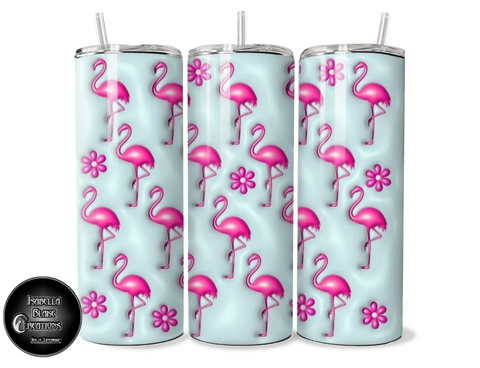 Flamingo tumbler