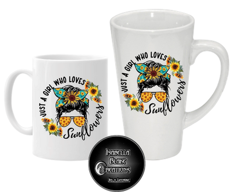 Just a girl who loves sunflowers
