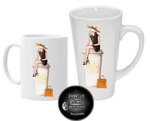 Lady on Mug 3