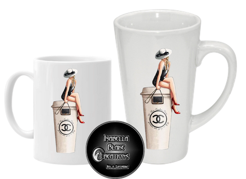 Lady on Mug 2