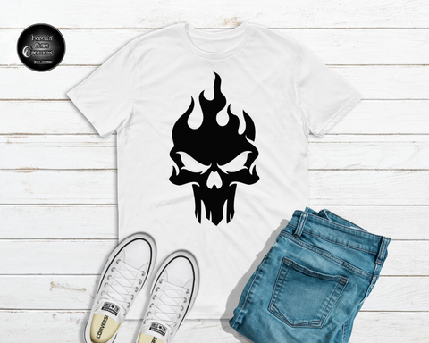 Flaming Skull