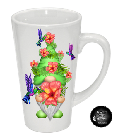 Humming Bird Gnome Mug 1