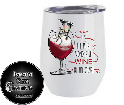 Christmas Wine Tumbler 4