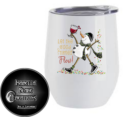 Christmas Wine Tumbler 6