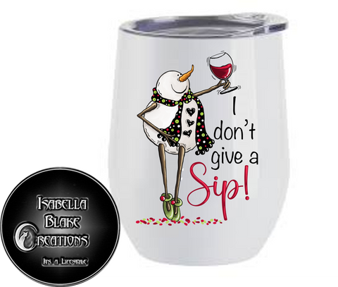 Christmas Wine Tumbler 9