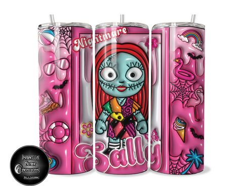 Nightmare Before Christmas Tumbler 9