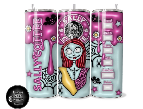 Nightmare Before Christmas Tumbler 10