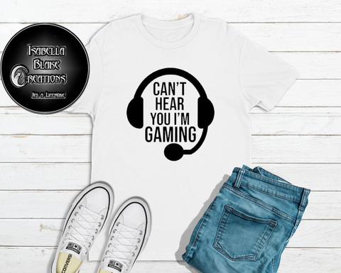 Can't hear you I'm gaming