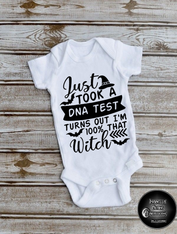 100% Witch Baby Body-vest  2