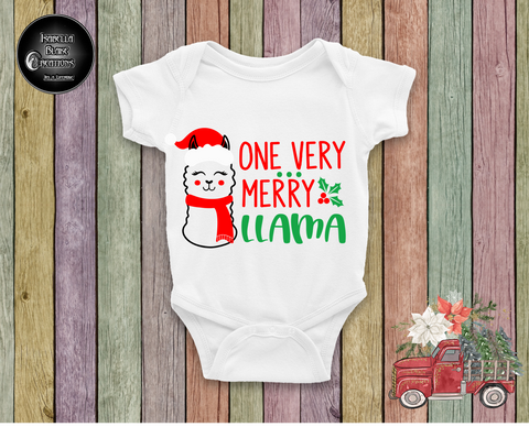 One very Merry Llama