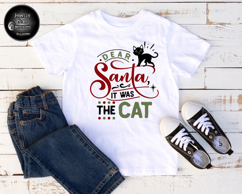 Dear Santa it was the Cat